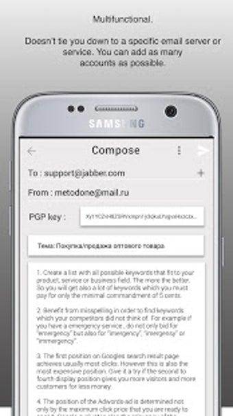 Image 3 for EmailSecure - PGP Mail Cl…