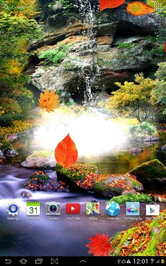 Imagen 3 para 3D Autumn Waterfall Wallp…