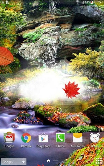 Imagen 3 para 3D Autumn Waterfall Wallp…