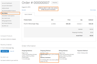 Image 2 for Magento 2 Delivery Date