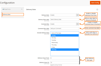 Image 0 for Magento 2 Delivery Date