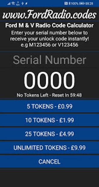 Image 2 for Ford M & V Serial Calcula…