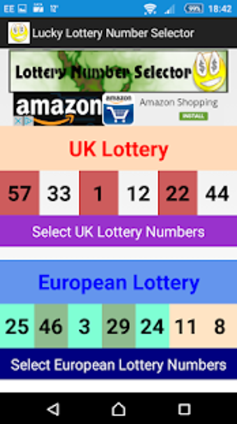 Image 0 for Lucky Lottery Number Sele…