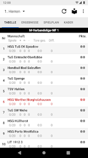 Image 0 for HSG WertherBorgholzhausen