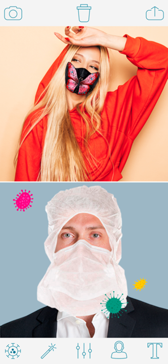 Image 2 for Face Mask Photo Editor