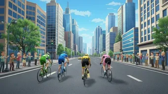 Imagen 0 para City BMX Cycle Racing Gam…