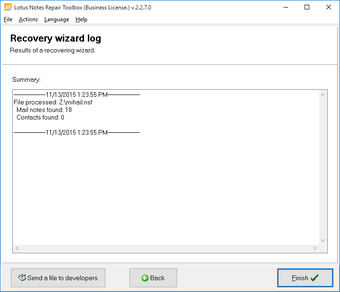 Image 0 for Lotus Notes Repair Kit
