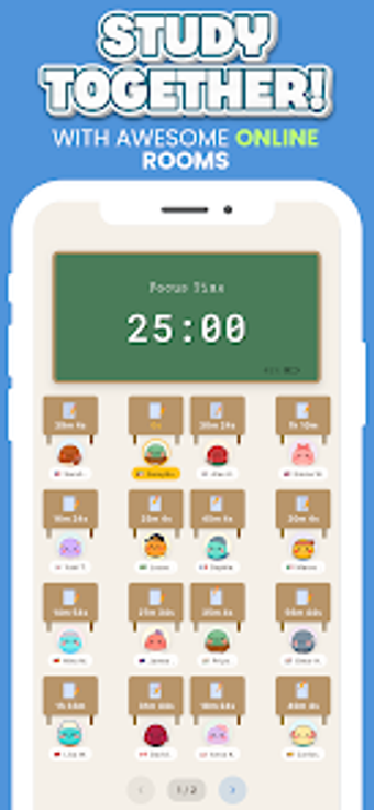 Image 0 for PomoPals - Study Together