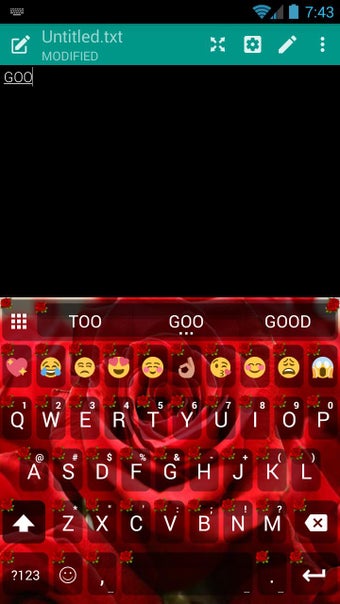 Image 0 for Love Rose Emoji Keyboard …