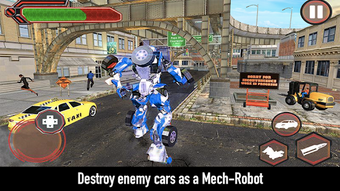 Image 0 for Flying Police Robot Car T…