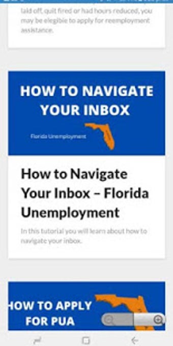 Image 0 for Florida Unemployment App