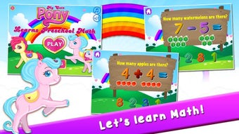 Imagen 2 para Pony Learns Preschool Mat…