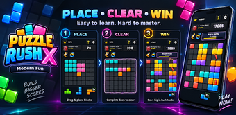 Imagen 0 para Puzzle Rush X: Block Puzz…