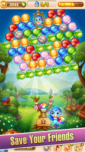 Imagen 1 para Forest Rescue: Bubble Pop