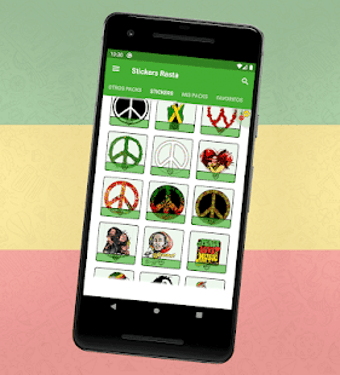 Image 0 for Rasta stickers for WhatsA…
