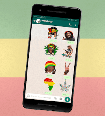Image 3 for Rasta stickers for WhatsA…