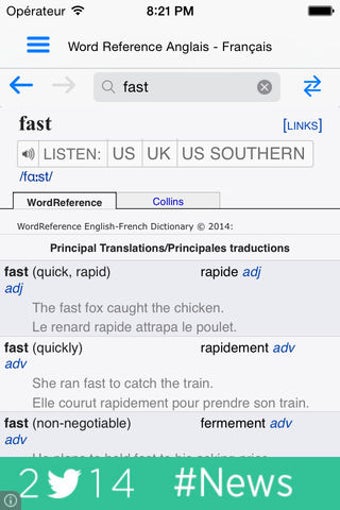 Image 0 for WordReference Dictionary