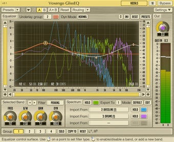 Imagen 0 para Voxengo GlissEQ (32 bit)