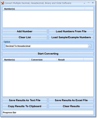 Image 0 for Convert Multiple Decimal,…