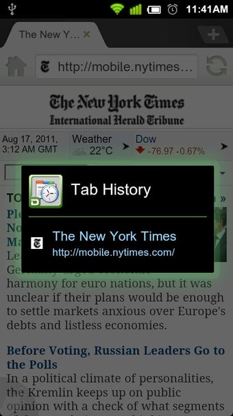 Imagen 1 para Dolphin Tab History