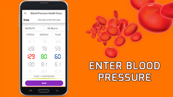 Imagen 1 para Blood Pressure App : BP A…