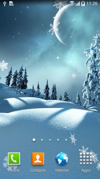 Image 1 for Winter Night Wallpaper