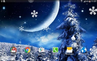 Image 0 for Winter Night Wallpaper