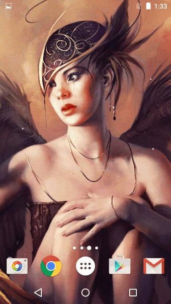 Imagen 1 para Angels Live Wallpaper