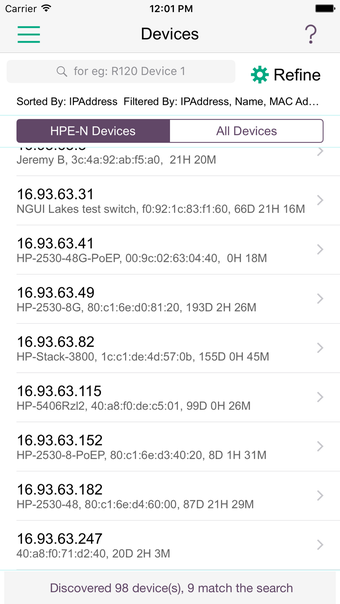 Image 2 for HPE Network Discovery