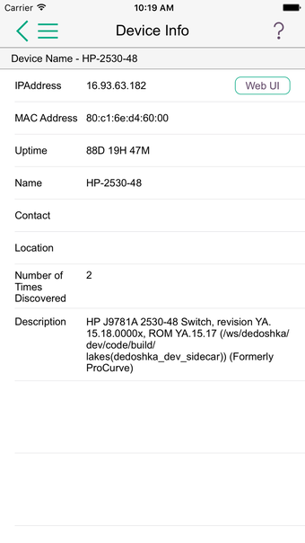 Image 0 for HPE Network Discovery