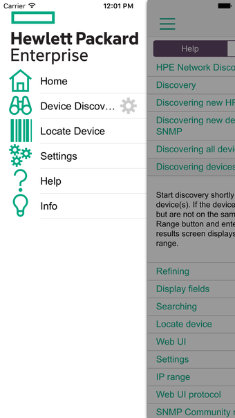 Image 1 for HPE Network Discovery