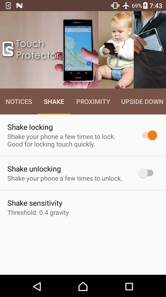 Imagen 1 para Touch Protector (to preve…