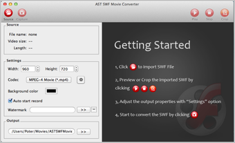 Image 0 for AST SWF Movie Converter