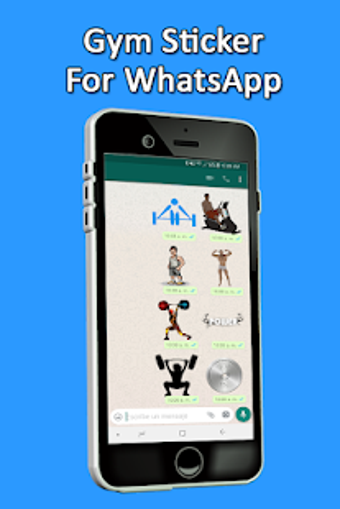 Image 0 for Gym Stickers for WhatsApp…
