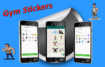 Image 1 for Gym Stickers for WhatsApp…