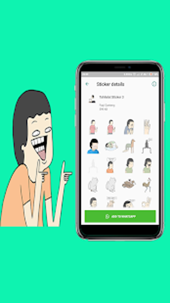Image 3 for Stickers Tahilalat WAStic…