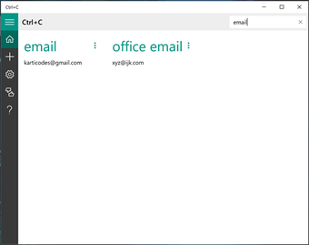 Image 1 for Ctrl+C for Windows 10