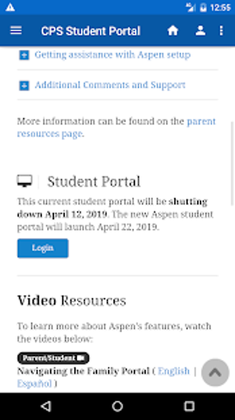Image 1 for CPS Student Portal