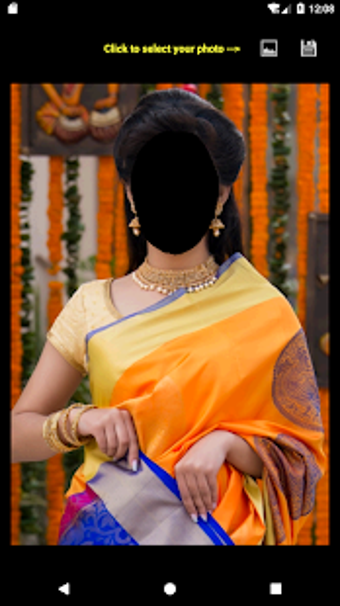 Imagen 3 para Silk Saree Face Changer