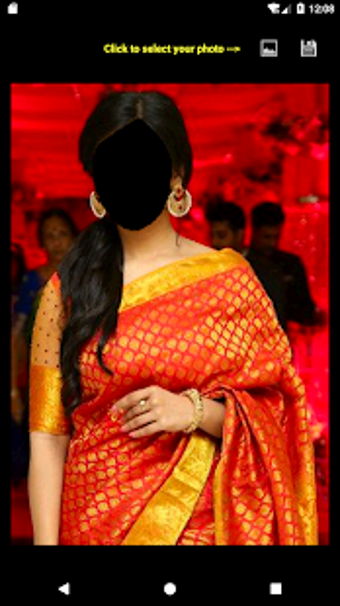 Image 3 for Silk Saree Face Changer