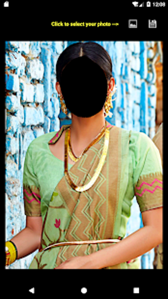 Image 2 for Silk Saree Face Changer