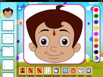 Image 3 for Draw & Color Chhota Bheem…