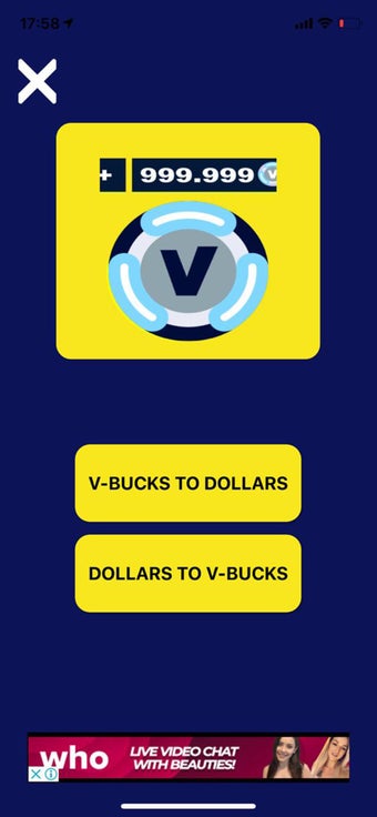 Image 0 for VBucks Counter For Fortni…