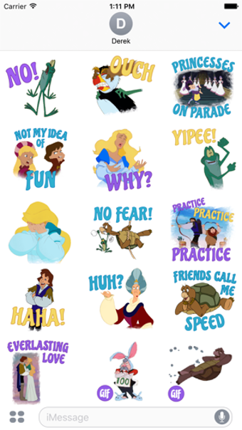 Image 0 for Swan Princess Stickers