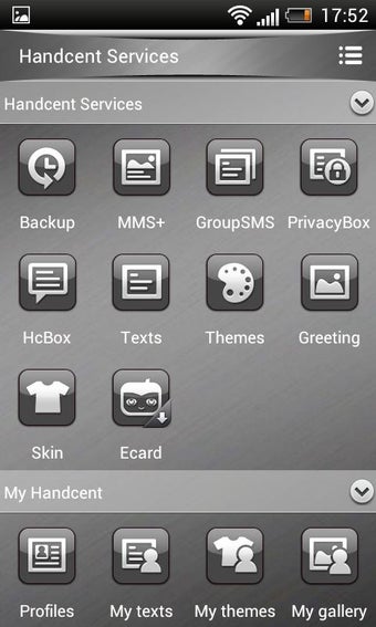 Imagen 3 para Handcent 5 Skin Sliver