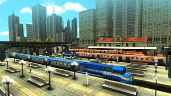 Image 2 for Train Racing Games 3D 2 P…