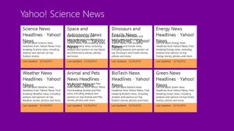 Imagen 0 para Yahoo! Science News for W…
