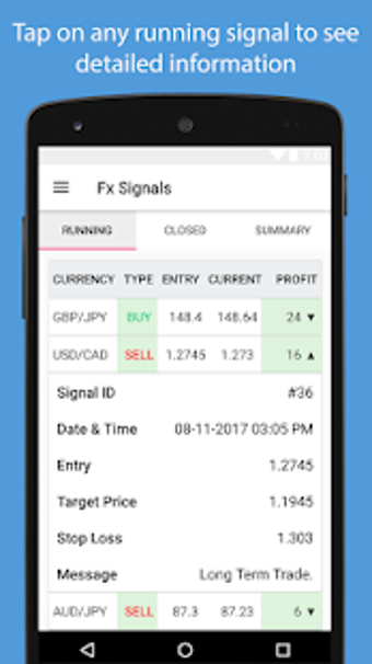 Imagen 0 para Forex Trading Signal App …