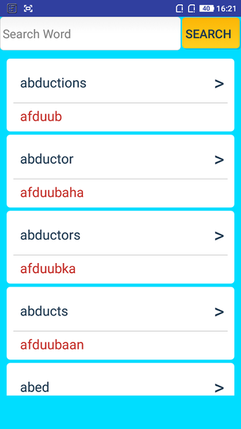 Image 0 for English To Somali Diction…
