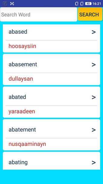 Image 1 for English To Somali Diction…